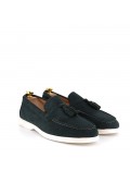 Suede derby