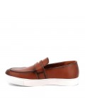 Faux leather derby for men