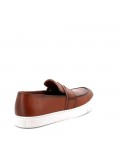 Faux leather derby for men