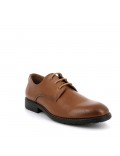 Faux leather derby for men
