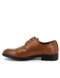 Faux leather derby for men