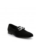 Faux leather derby for men