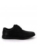 Faux leather derby for men