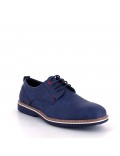 Faux leather derby for men