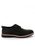 Faux leather derby for men