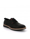 Faux leather derby for men