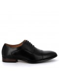 Faux leather derby for men