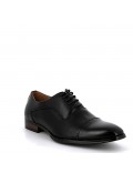 Faux leather derby for men