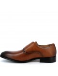 Faux leather derby for men