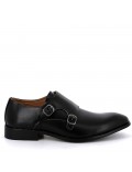 Faux leather derby for men