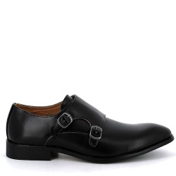 Faux leather derby for men