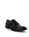 Faux leather derby for men