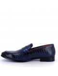 Faux leather derby for men