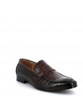 Faux leather derby for men