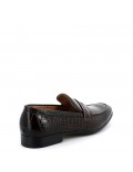 Faux leather derby for men