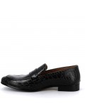 Faux leather derby for men