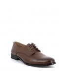 Faux leather derby for men