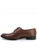 Faux leather derby for men