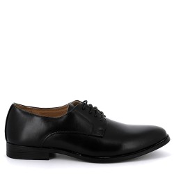 Faux leather derby for men