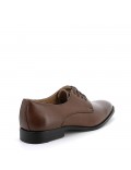 Faux leather derby for men