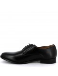 Faux leather derby for men