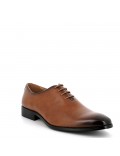 Faux leather derby for men