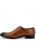 Faux leather derby for men