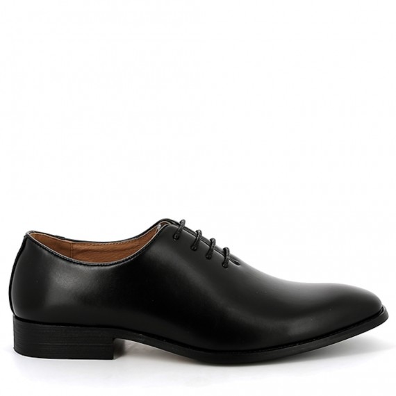 Faux leather derby for men