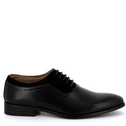 Derby en simili cuir pour homme 