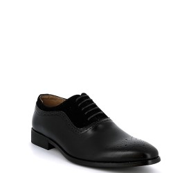 Derby en simili cuir pour homme 