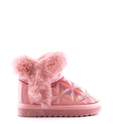 Bottine enfant en simili cuir 