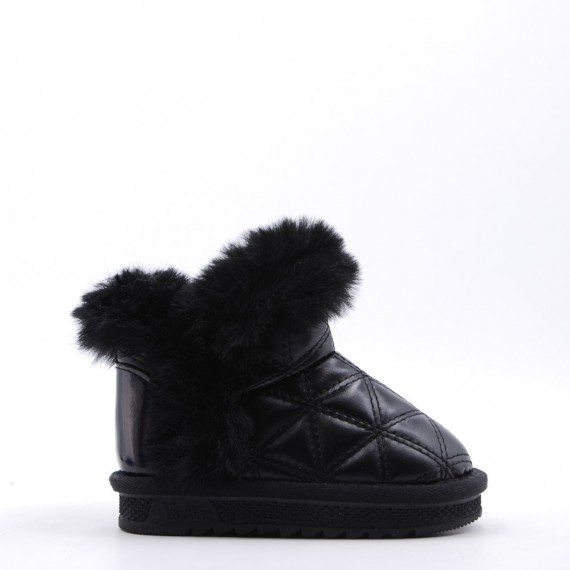 Faux leather children's boot