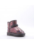 Faux leather children's boot