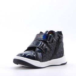 Faux leather children's boot