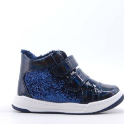Faux leather children's boot