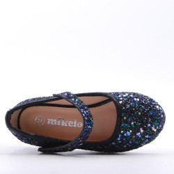 Girl's heeled pump
