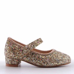 Girl's heeled pump