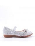 Ballerine fille en simili cuir 