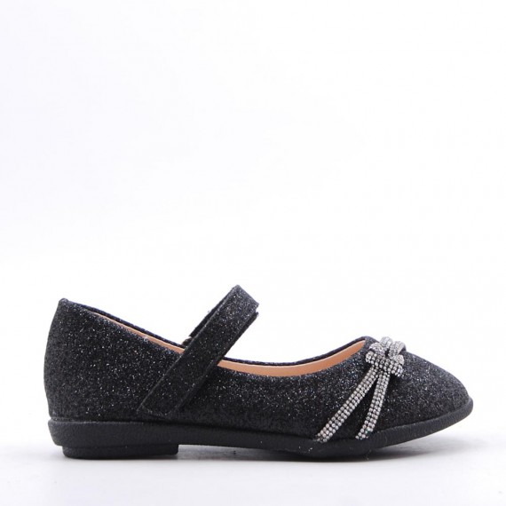 Ballerine fille en simili cuir 