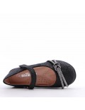 Ballerine fille en simili cuir 