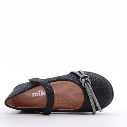 Ballerine fille en simili cuir 