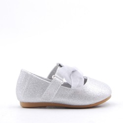 Girl's ballerina in faux leather