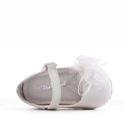 Girl's ballerina in faux leather