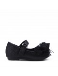 Ballerine fille en simili cuir 