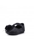 Ballerine fille en simili cuir 