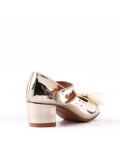 Girl's heeled pump