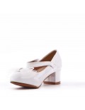 Girl's heeled pump