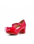 Girl's heeled pump