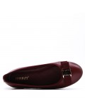 Ballerine confort en simili cuir