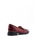 Women's mocassin in faux leather